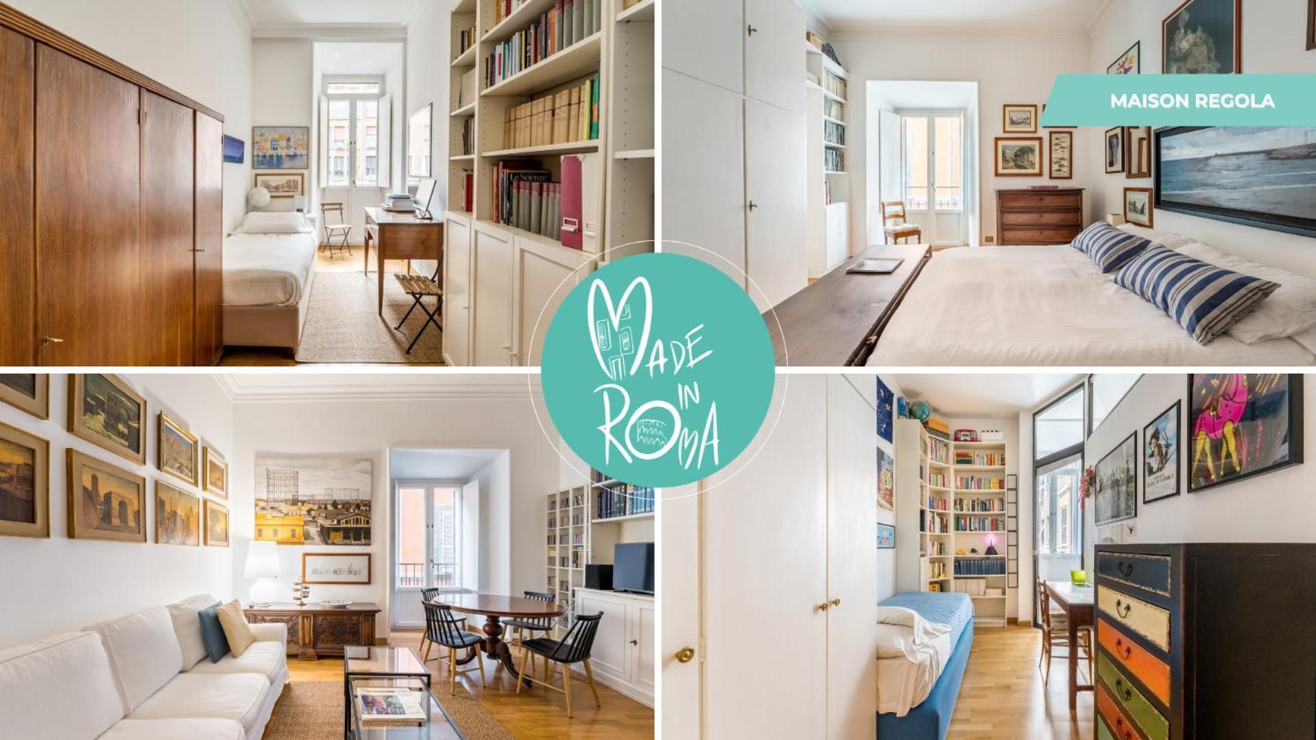 Maison Regola, Styilish Apt In Campo De Fiori Рим Экстерьер фото